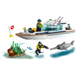 LEGO City potápačská jachta s potápačmi 